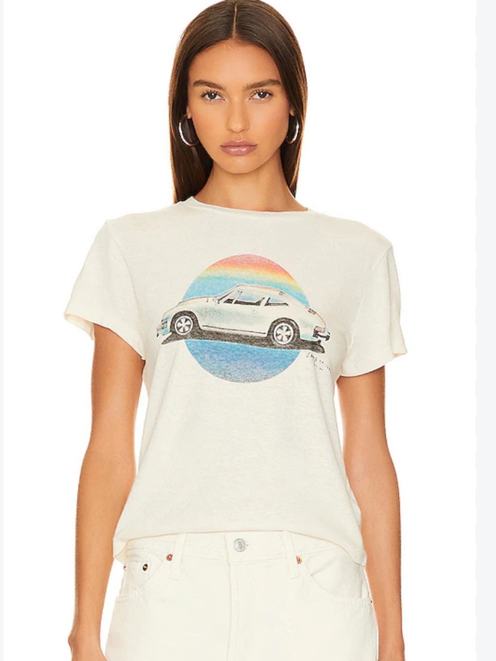Re/done Stanley Mouse Car T Shirt